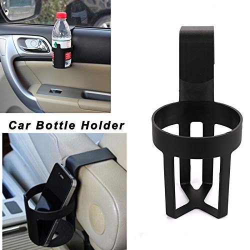 Black Auto Car Vehicle Cup Can Drink Bottle Holders Container Hook for Truck Interior Window Dash Mount