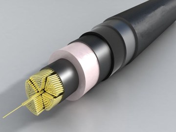 sector shaped conductor PVC Insulated Power Cable