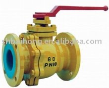 Teflon Lined Ball Valve