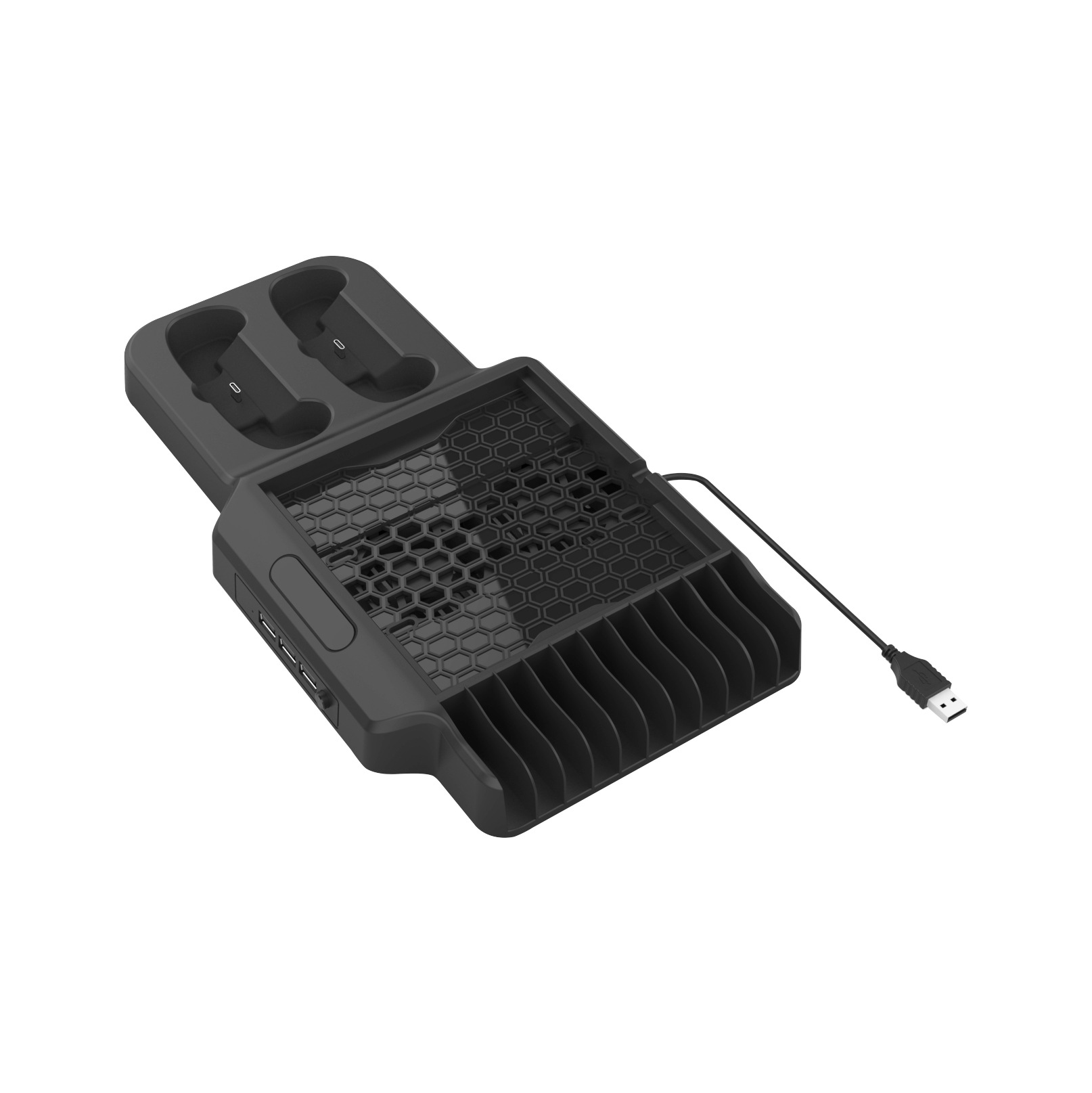 Cooling Stand For Xbox Series X with game card slots 