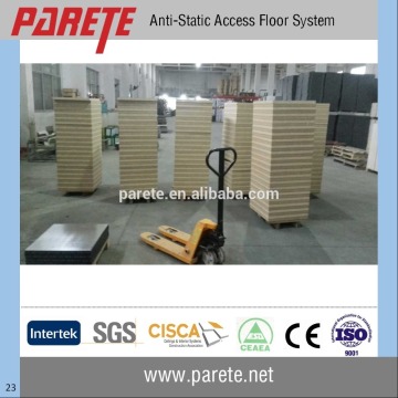 Chipboard anti static raised floor