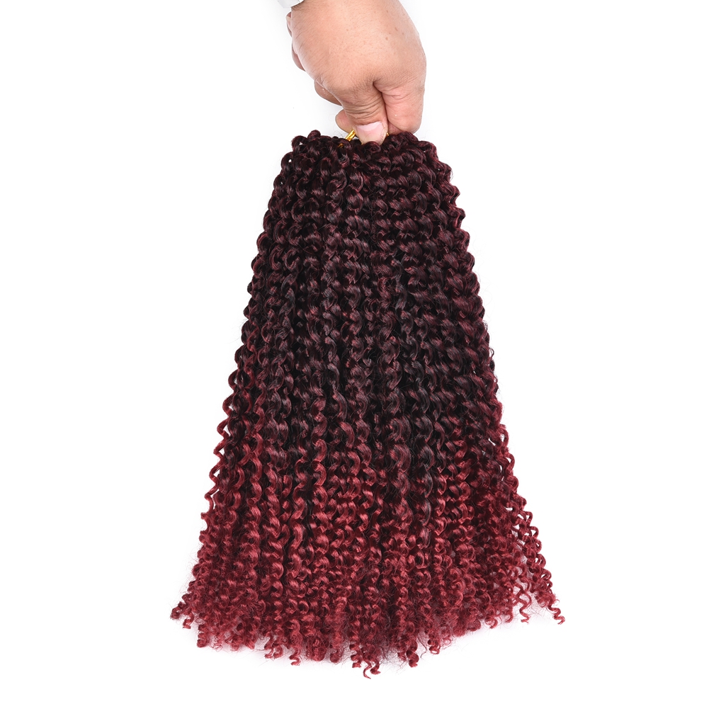 Wholesale 12 Inch Synthetic Pre-looped Afro Twist Crochet Braids Bob Marley Hair