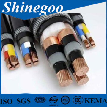 XLPE steel wire armoured PE sheathed power cable