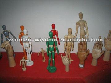 Wooden manikins