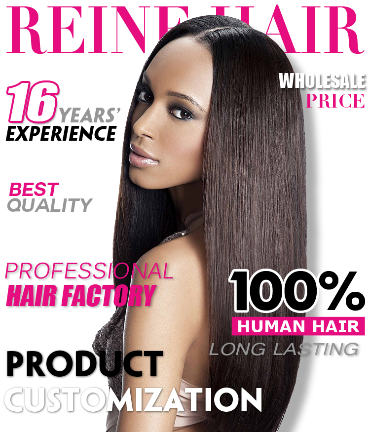 REINE Wholesale 10a grade virgin kinky straight human hair,unprocessed brazilian kinky straight hair weave