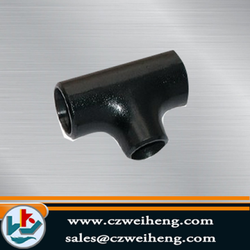 Long radius hot tapping split gas pipe fitting tee