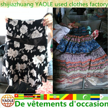 women blouse and skirt used clothing bales