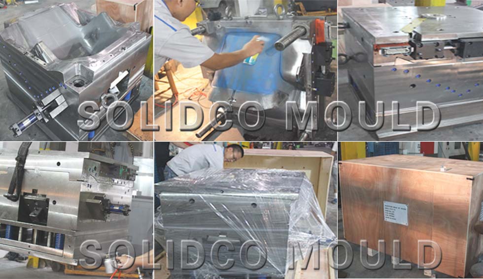 High Quality of Double Deck Plastic Pallet Mould