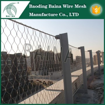 Hot stainless steel wire mesh for security protecting net