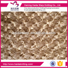 wholesale high quality plush fleece fabric fleece fabric