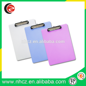 A4 PP Colorful Writing Clipboard