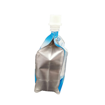 Custom sachet packaging upright pouch with nozzle