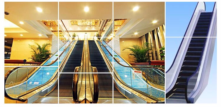 Cheap price used long time service shopping mall escalator