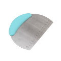 Half Circle Dough Scraper with Measurement Marks