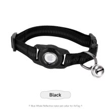 Heavy Duty Luxury Custom Nylon Personalized Dog Collars with GPS for Airtag