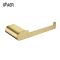 Popular Wall Mounted Brass Brushed Gold Towel Rack