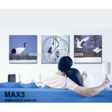 Original brand Max3 wood wall clock decor home decoration photo frame wall clock