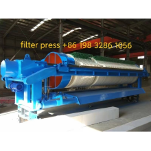 Round high pressure filter press for Sandpit