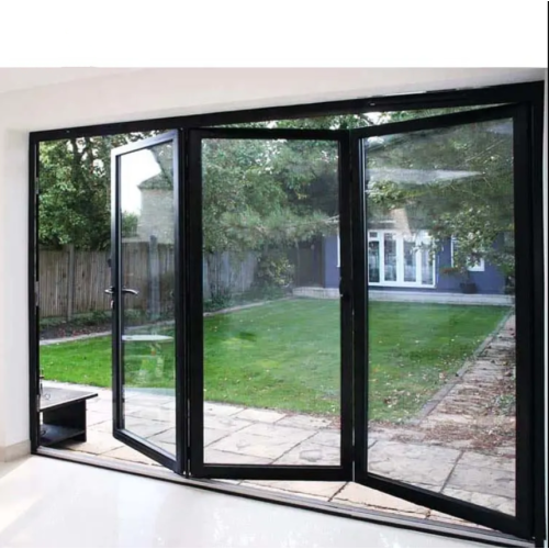 Double Glazing Aluminum Bi-folding Doors