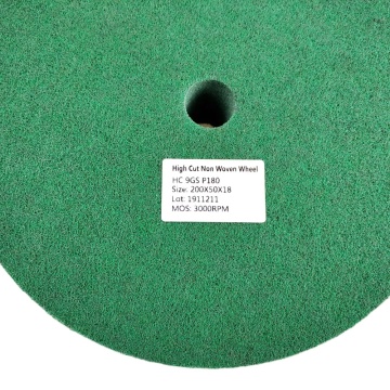 Unitized Wheel Nylon Fiber Abrasive Straight Grinding Wheel