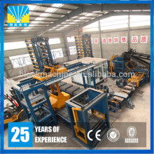 Fully automatic cement fly ash concrete block machine plant