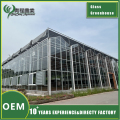 Glass Greenhouse With Shade Systems
