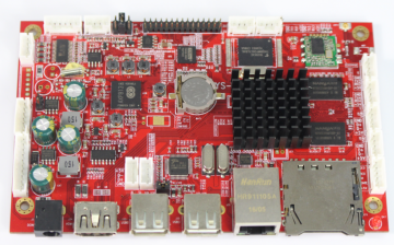 Advertising usage octa-core HD android decoder board pcba support the advertising application