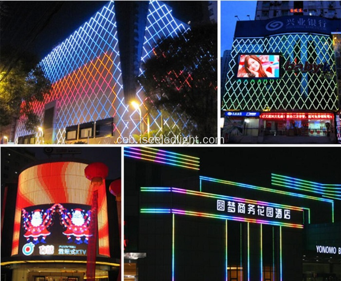 Gipangulohan sa 1m DMX RGB ang Pixel Bar Facade Lighting