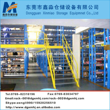 Warehouse mezzanine racking beam racking