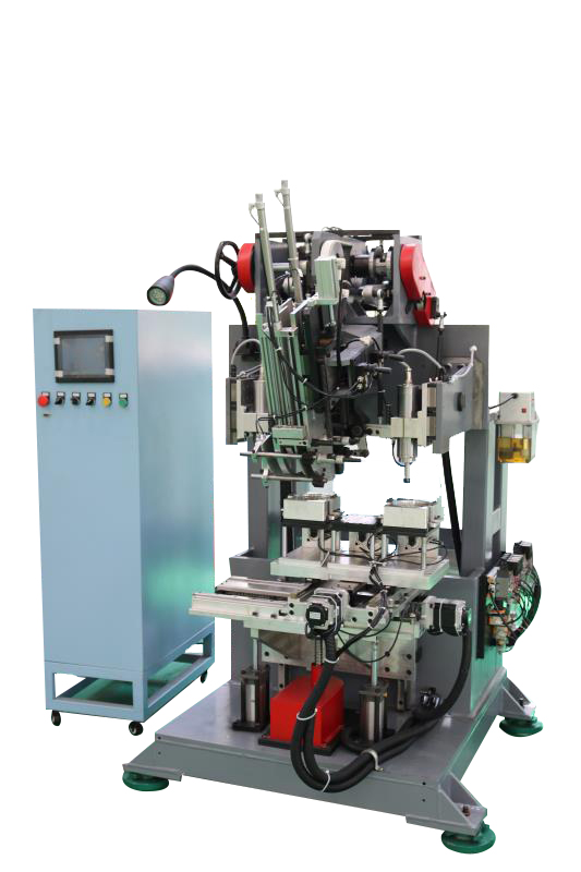 High Speed 3 Axis Medium Filament Brush Machine