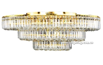 Decorative hotel lobby fluorescent ceiling light fixture parts