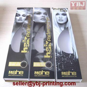 wholesale cheap hair extension packaging/hair extension packaging