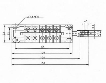 High quality FK10-I-41connector type auxiliary contact in switchgear and VCB