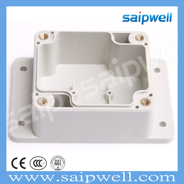 SAIPWELL/SAIP IP66 Electrical Waterproof Plastic Box with flange ,wall mount enclosure