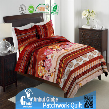 Queen size adult polyester printing turkey comforter sets