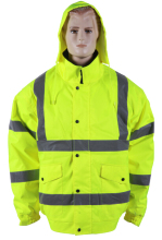 Reflective rain jacket waterproof with hood