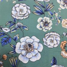 Spandex Jacquard Jersey Floral DTY Printed Knit Fabric