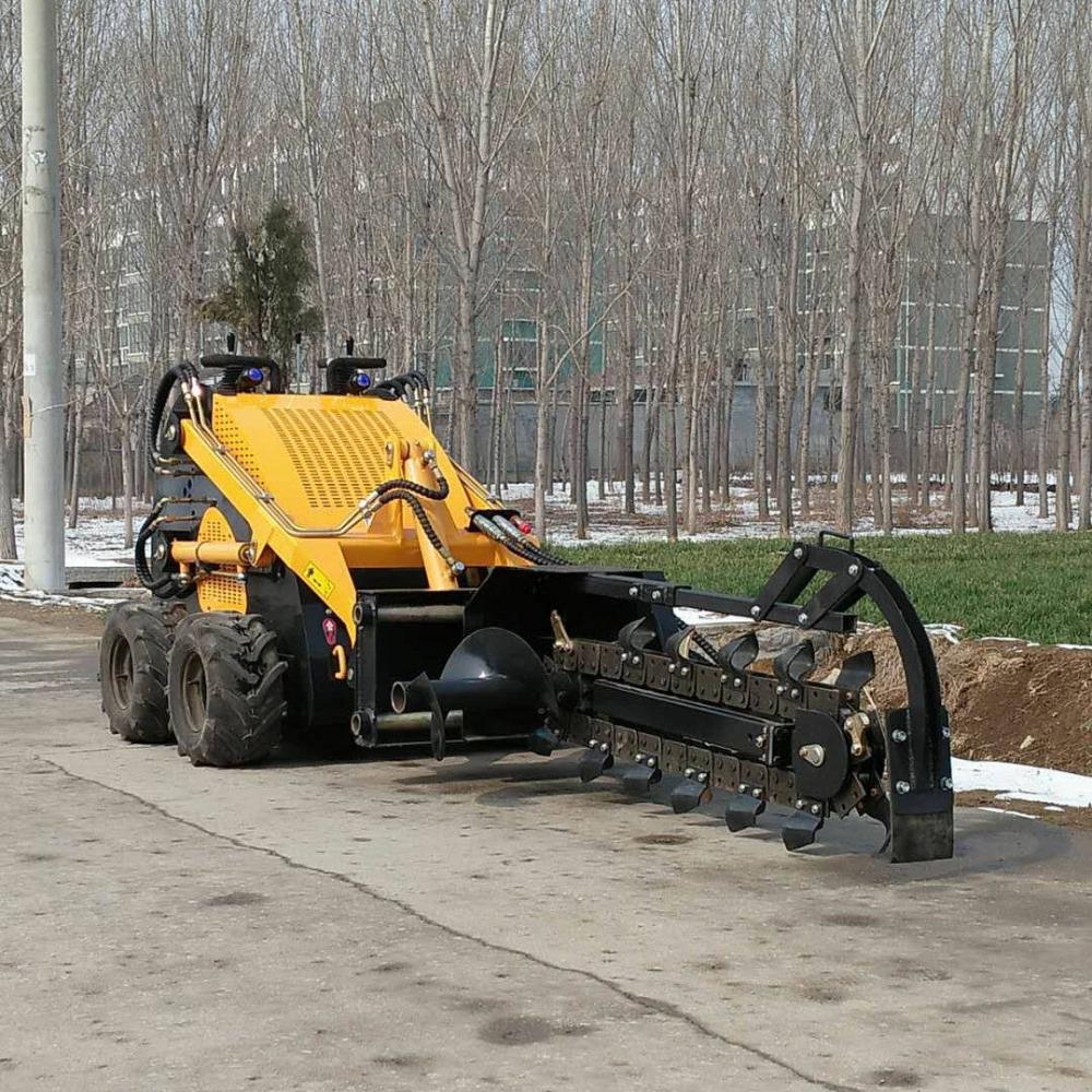 Qualitätskonstruktionsarbeiten Skid -Steuerradlader