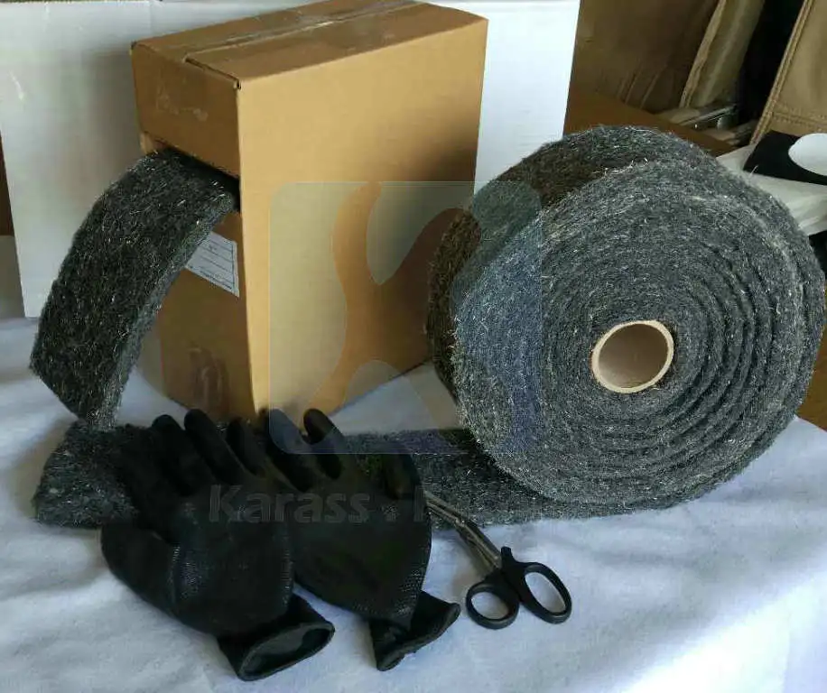 100% Chemical-Free Stainless Steel Wool Fill Fabric