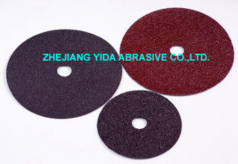 Abrasive fiber disc