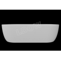 Counter top basin WB002 solid surface stone-matte white-460x325x135mm