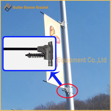 Lamppost Pole Flag Banner Hanging