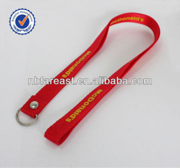 2015 custom printed neck lanyards with detachable buckle