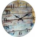 빈티지 농가 나무 벽 시계