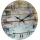 Horloge murale en bois de ferme vintage