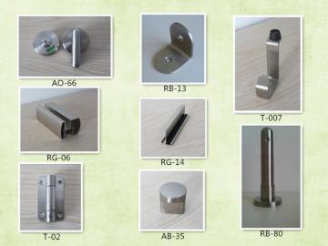 304 Stainless Steel Toilet Cubicle Partition Hardware