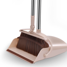 Hot Sell Plastic Wind-Proof Broom and Dustpan Set for Household