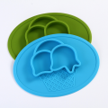 Custom Baby Ice Cream Shaped Silicone Plates