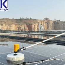 Efficient Remote Control Crawler for Solar Panels