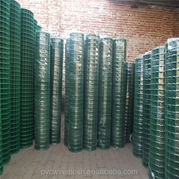 Vinyl Wire Mesh Fence Panels For Welded Euro Fence,Double Wire Mesh Fence Panel